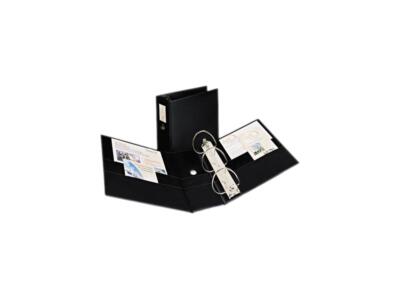 Avery 08901 Durable Slant Ring Locking Reference Binder With Label Holder, 5'' Ca