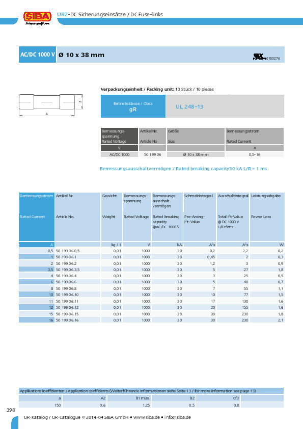 Fusibile In Ceramica Cilindrico Misura 9x36 Mm 10A - Foto 3