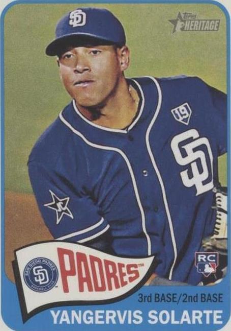 2014 Topps Heritage High Number - Yangervis Solarte #H543 - 1 of 1