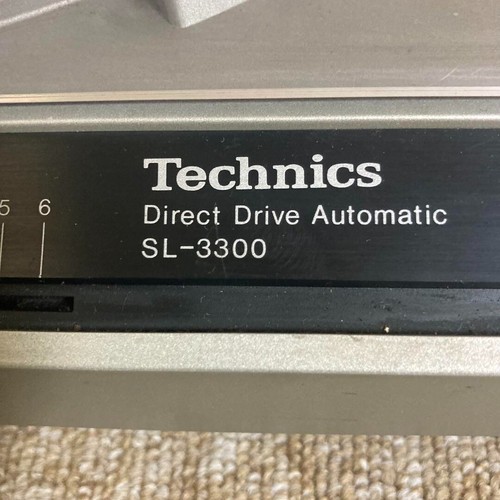 Technics SL-3300 Direct Drive Automatic Turntable System Record Player Used - Picture 7 of 20