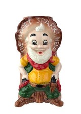 John Ascuaga Nugget Casino Sparks NV Prospector Figural Ceramic Vase