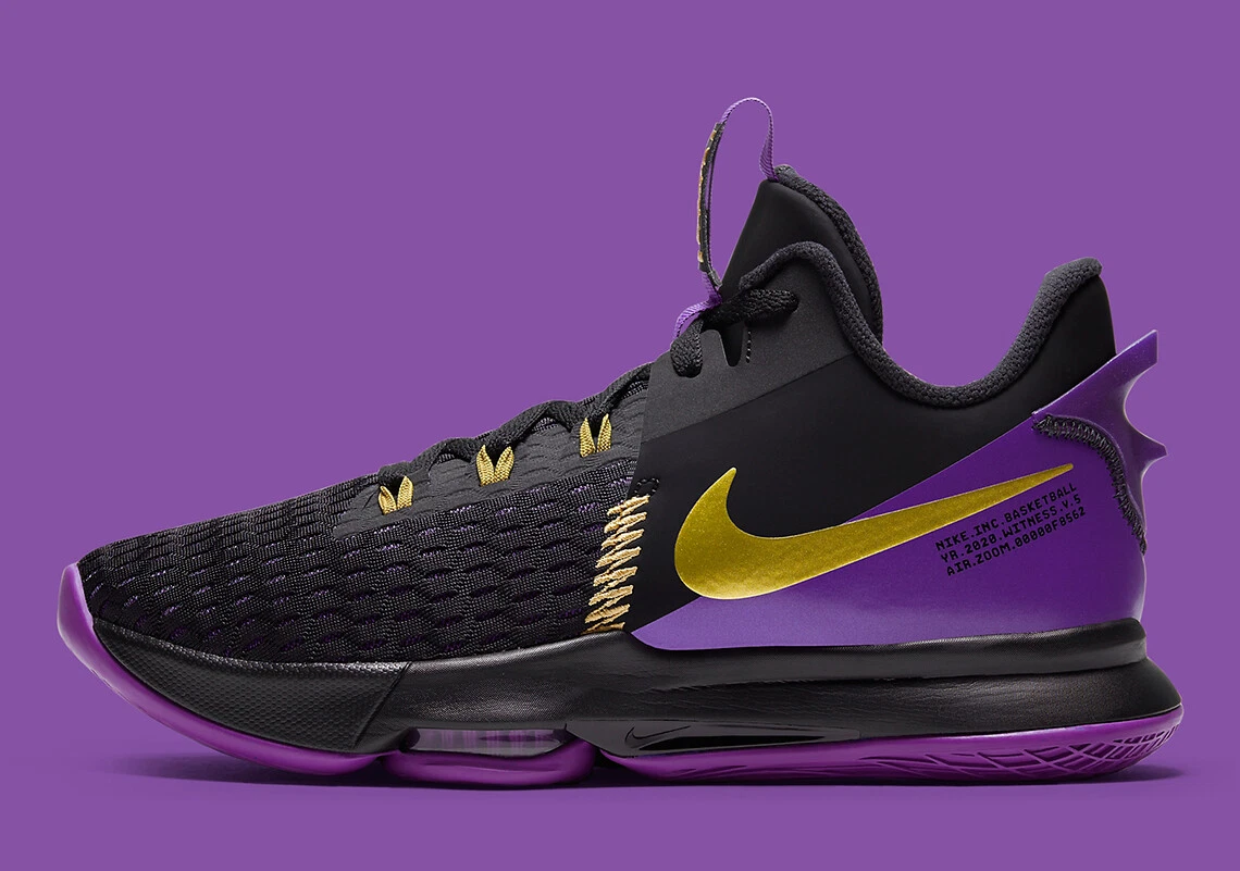Nike lebron witness 5 lakers Clearance