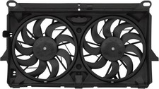 Radiator Electric Cooling Fan GM3115212 Engine Slim Fan Fits for 2005-2006 Black