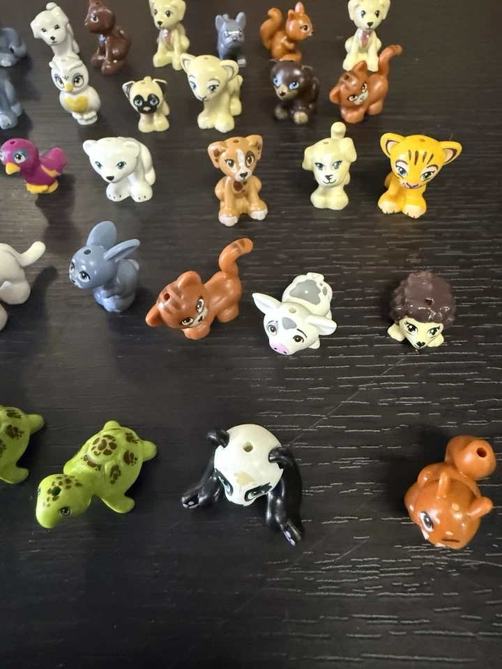 Authentic LEGO Friends Animals Minifigure Lot Of 50 Friend Figures - Image 4 of 4