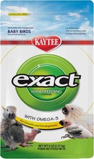 Kaytee Exact Hand Feeding Pet Bird Baby 5 Pound Pack of 1 , Whites  Tans