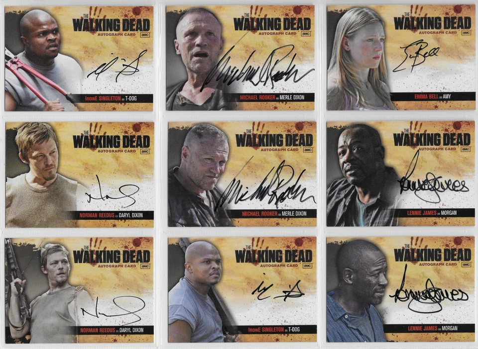 Walking Dead Season 1 Master Set Including Binder, Wardrobe, Autograph, Card Set - Image 3 of 4