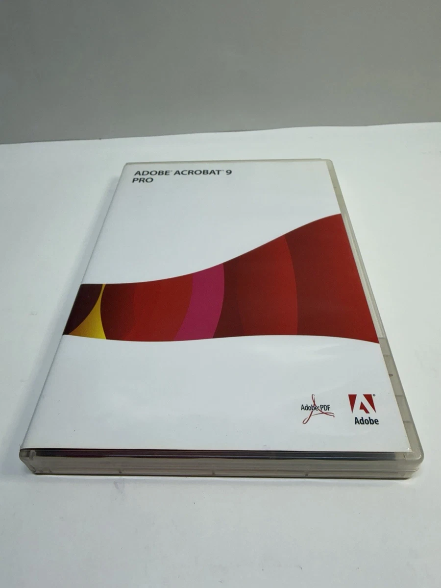 adobe acrobat 9 pro products for sale | eBay