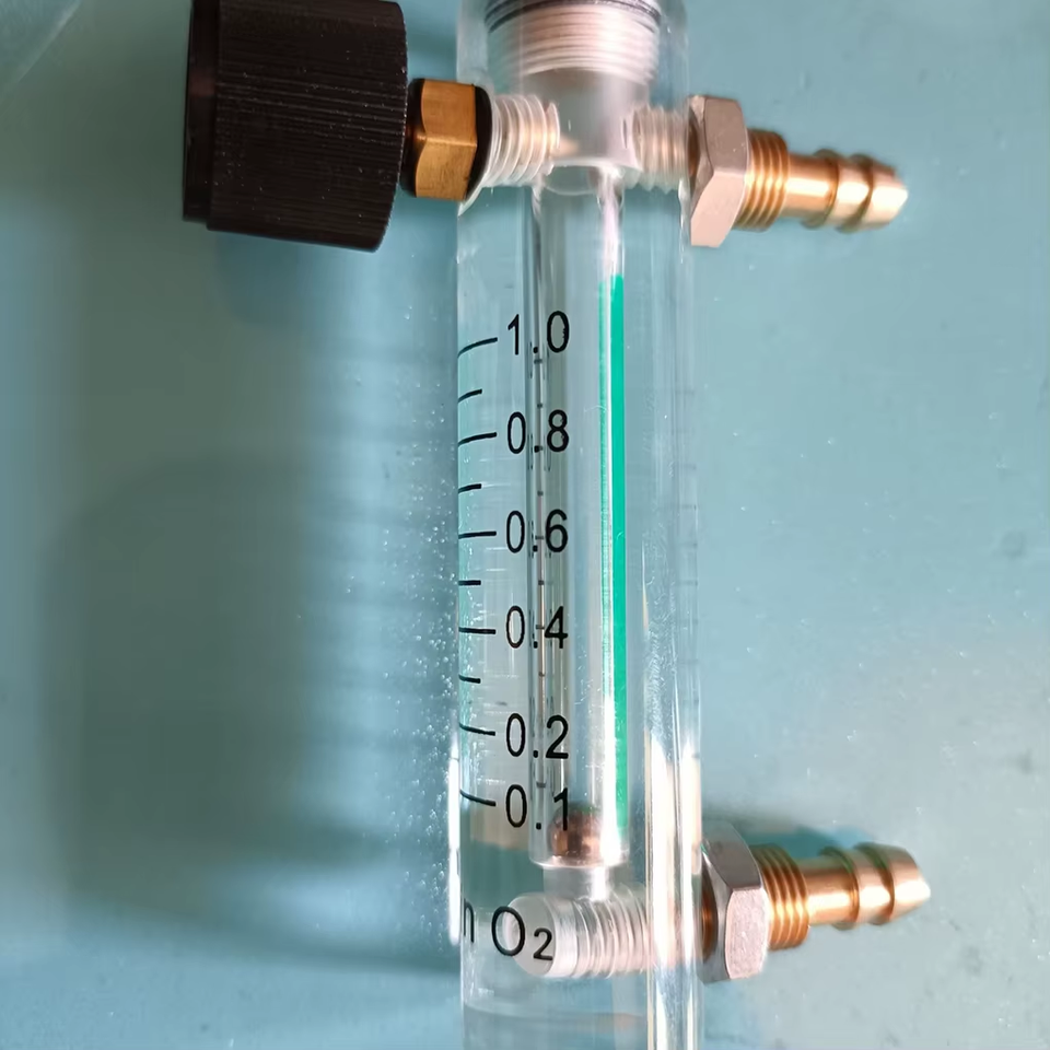 Air Oxygen Gas Flow Meter Flowmeter Caudalimetro Counter Flow Indicator ...