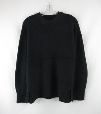 Lululemon Merino Wool-Blend Ribbed Crewneck Sweater Size 10 #B808