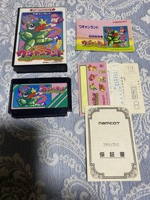Wagyan Land Namcot Nintendo Famicom FC CIB Japan Import