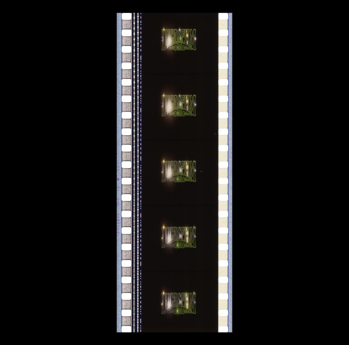 Empire Strikes Back - Lucasfilm Logo - 35mm 5 cell film strip 287