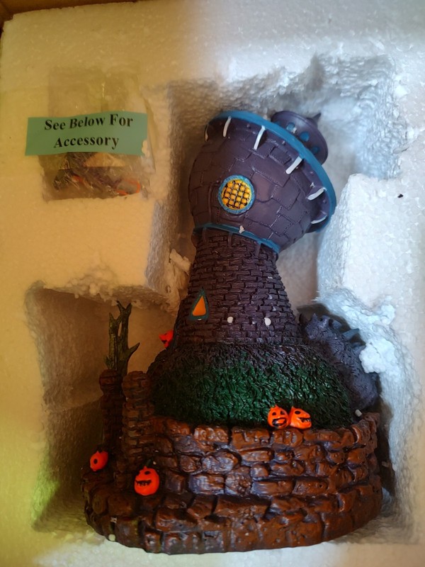 Hawthorne Village Dr Finkelstein’s Lab Nightmare Before Christmas Village