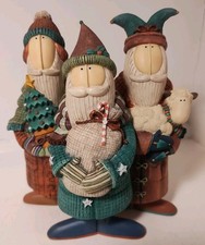 Lang and Wise by Sue Dreamer Classic Santa Line Three Wise Santas 1998 Figurine 