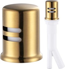 Dishwasher Air Gap Cover, Dishwasher Air Gap Cap for Kitchen Sink, Solid Brass