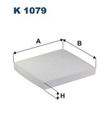 1X Filtron K 1079 Filter Innenraumluft FüR Vw Ford Audi Skoda Mercedes-Benz