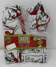 Toddler Size 2T The Grinch Christmas Family 2-Piece Sleep Set Pajamas