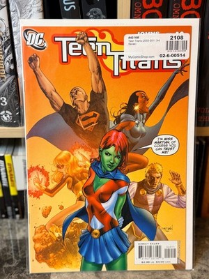 Teen Titans #40 DC Comics Geoff Johns Miss Martian Modern Age
