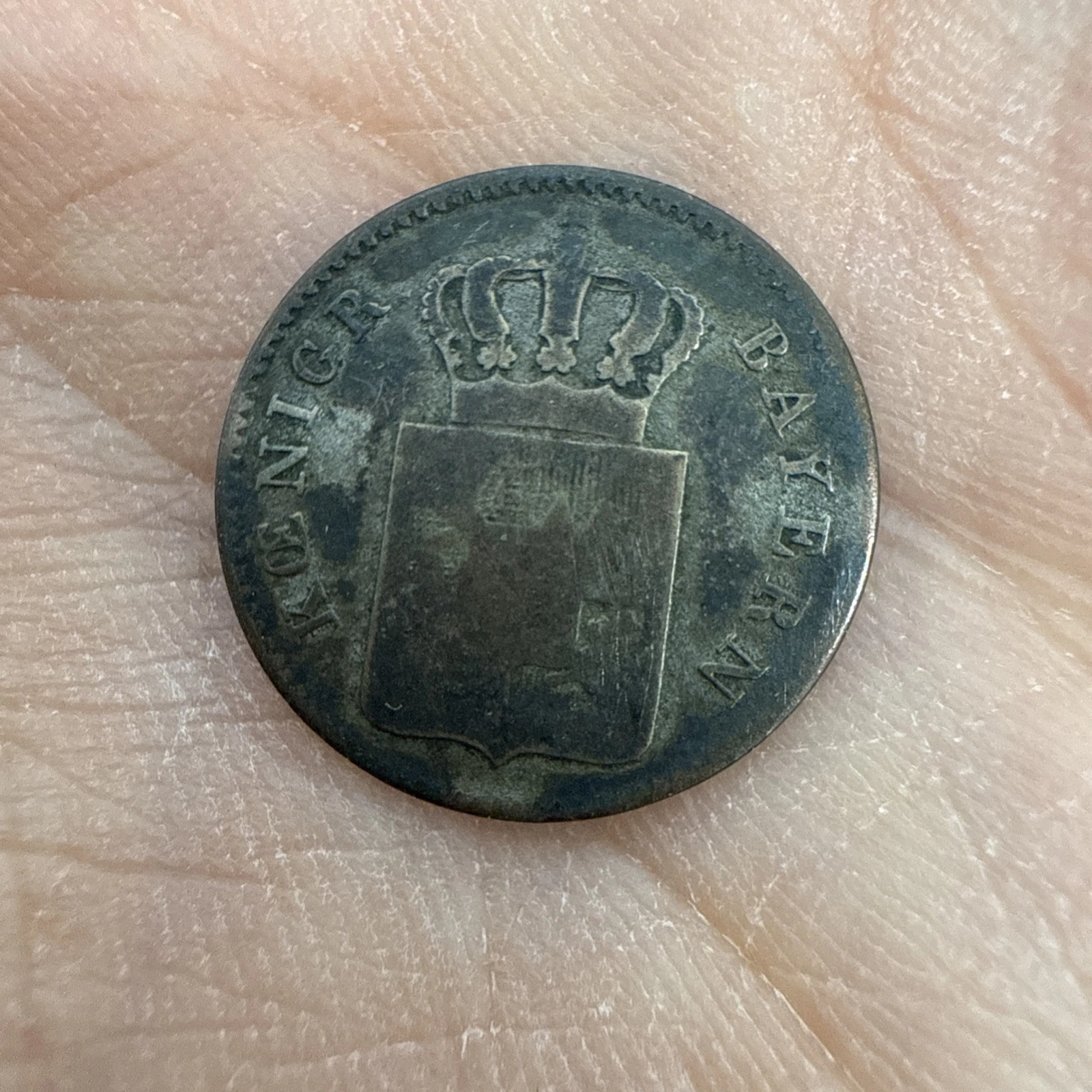 Monnaie 3 Kreuzer 1850 Bayern