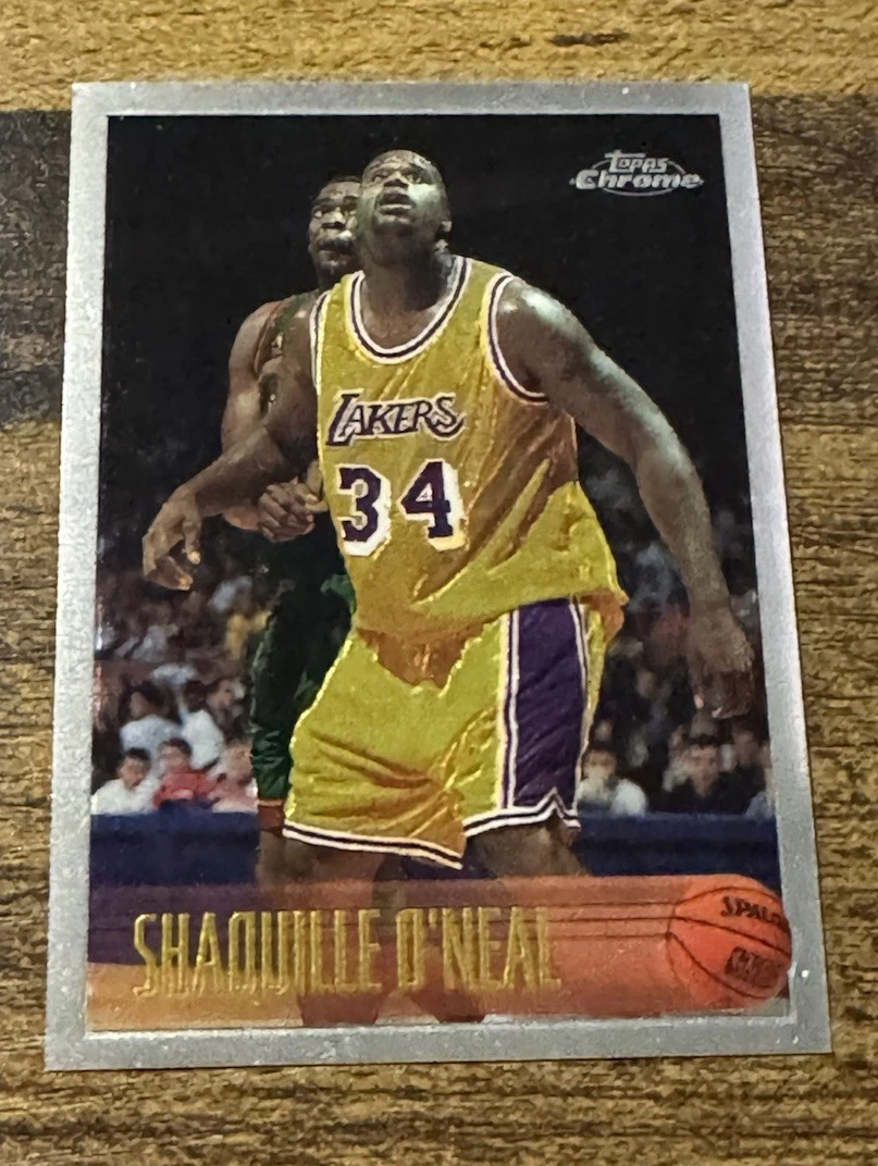 Topps Chrome Shaquille O'Neal 1996-97 #220 for sale | eBay