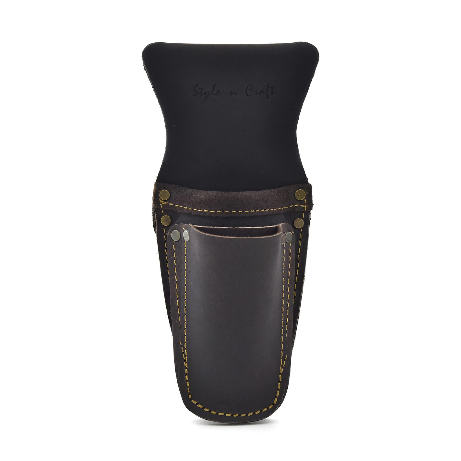 3-Pocket Full-Grain Leather Tool Pouch for Pliers & Multi-Tools