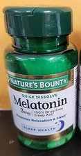 Nature's Bounty Melatonin 3 mg Quick Dissolve 120 Tablets