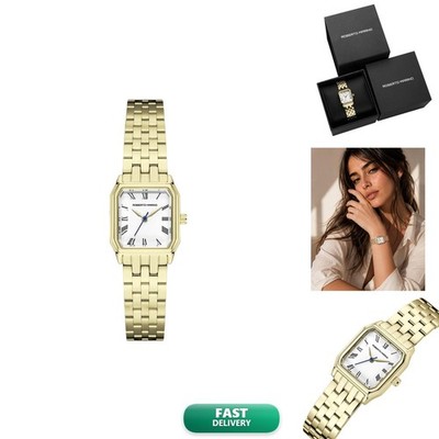 Roberto Marino RM1392 Women's Watch White Dial Stainless Steel 3ATM Water