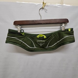 UNISEX OSPREY Duro Dyna Running Belt w/4 Pockets Green One Size CG G35