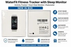 WaterFit Fitness Tracker with Sleep Monitor Heart Rate Activity Tracker New