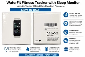 WaterFit Fitness Tracker avec moniteur de sommeil Heart Rate Activity Tracker Nouveau
