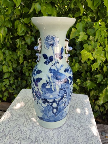 Vase Ancien Chinois Porcelaine