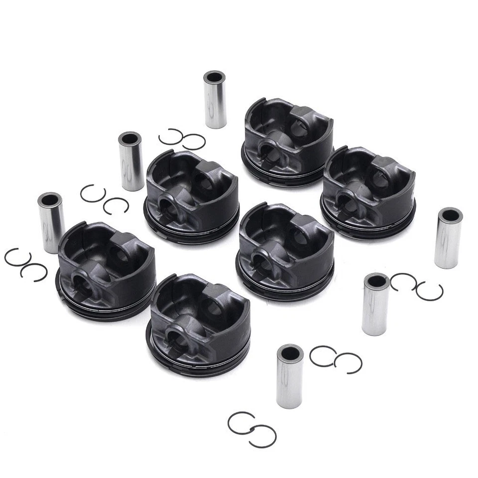 Juego de pistones y anillos STD/OS+0,5 para BMW 330i 530i X5 Z4 E46 E53 E60 E85 M54 3,0 L Foto 3 de 3