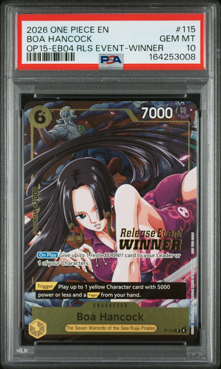 25+ Boa Hancock P-115 One Piece Promotion Cards for sale | Updated