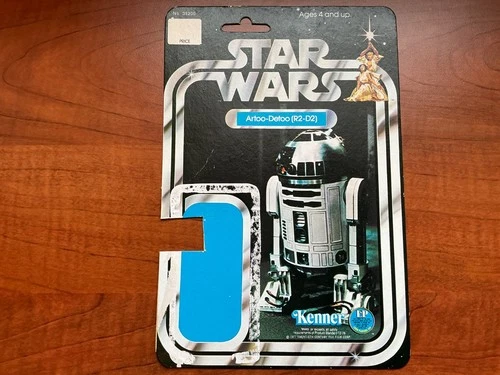 Vintage Kenner Star Wars Figure Card SW 12 / 32 Back Cardback R2 D2