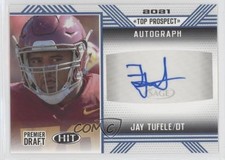 2020 Sage Hit 2021 Top Prospect Auto Blue Jay Tufele #21JT2 Auto i6j