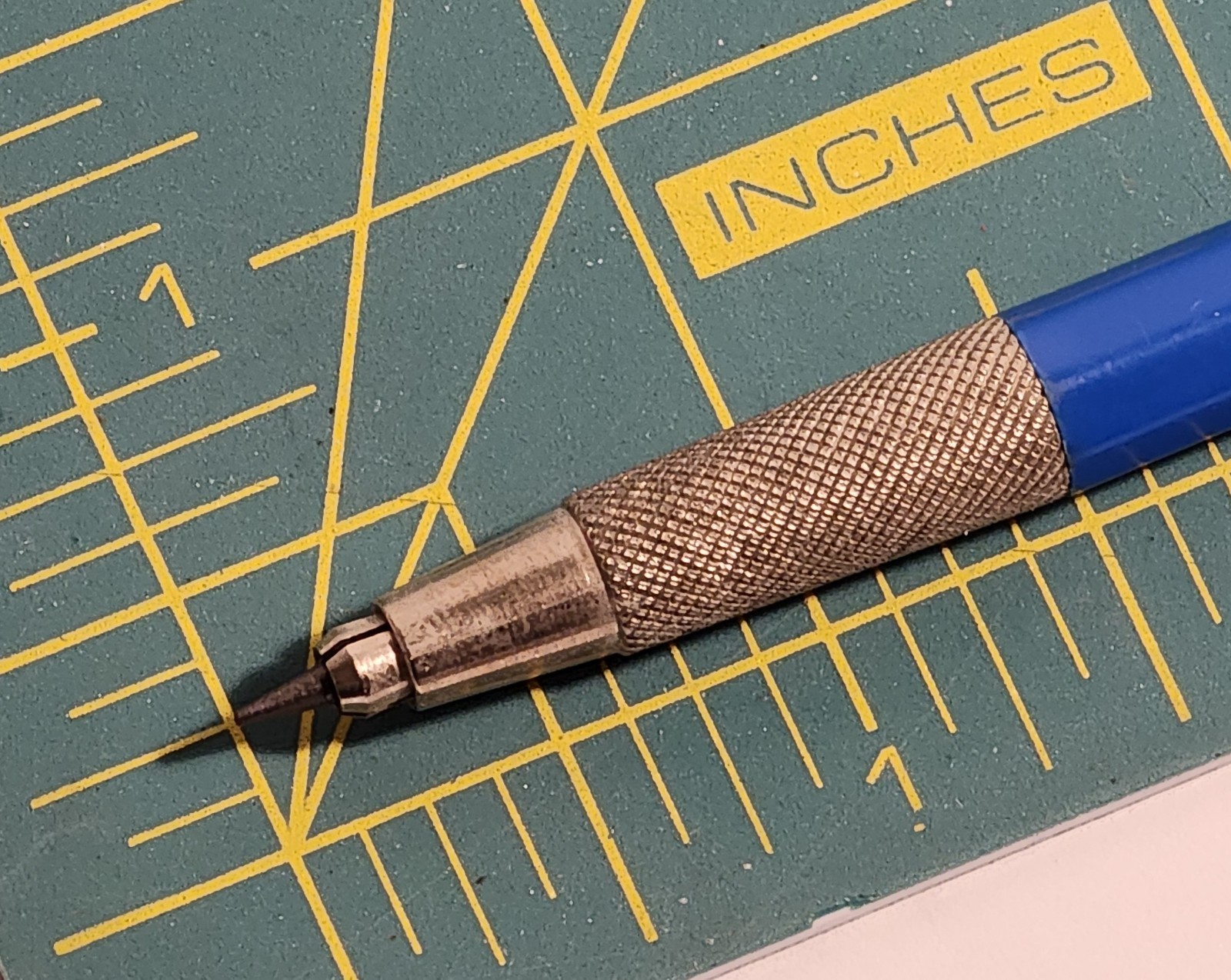 Vintage Staedtler Mars 780 Blue Mechanical Drafting Pencil Made in Germany RARE