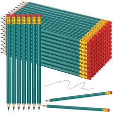 Sivak 100 Pack Checking Pencils with Eraser Erasable Colored Pencils Presharp...