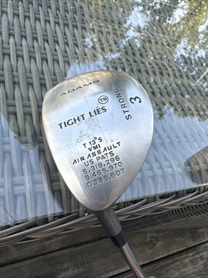 Left Hand Adams Tight Lies Strong Three Wood 13°  Firm Steel Shaft 43  LH