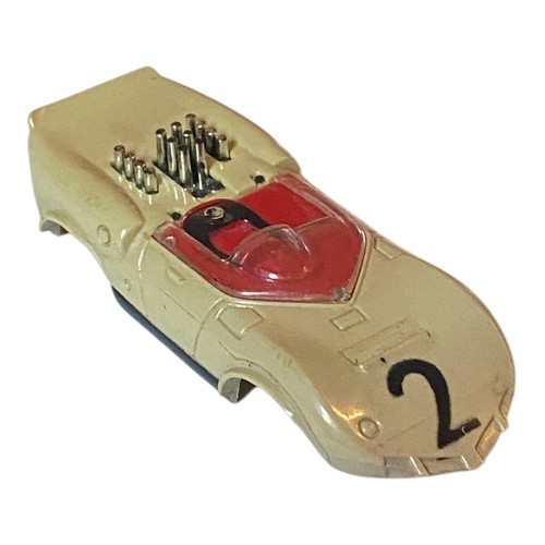 Aurora ThunderJet 500 Chaparral HO Slot Car Body Shell Only - Broken Driver - Picture 7 of 10