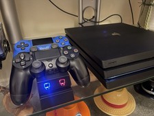 Sony PlayStation 4 Pro PS4 1TB Black Console + 2 Controllers & Venom Dock
