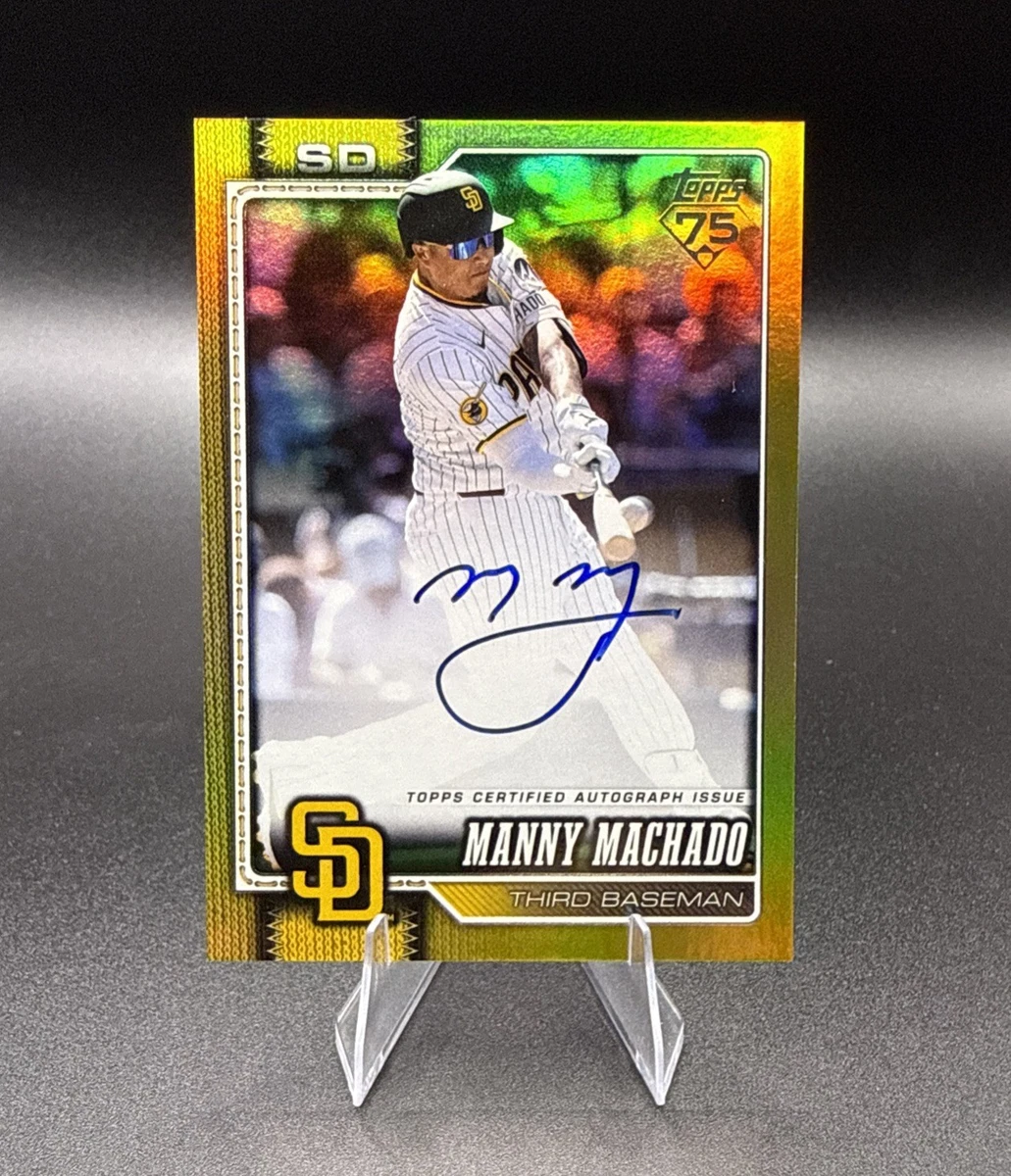 Manny Machado Baseball Serial Numbered Sports Trading Cards