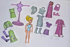 Polly Pocket Fashion Polly Glitter Style Collection. almost complete