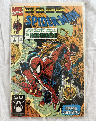 Marvel Comics Spider-Man #6 (1991) Peter David Mark Bagley Direct Hobgoblin