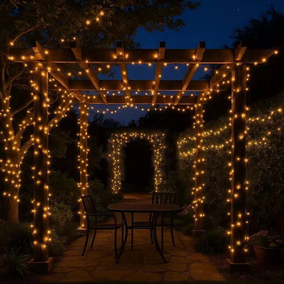 300FT LED Christmas Lights Outdoor String Lights - Image 3 of 4