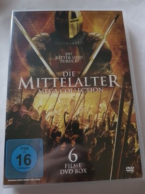 DIE MITTELALTER MEGA COLLECTION 6 Filme auf 2 DVDs