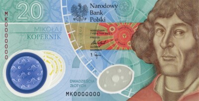 Poland 20 zloty 2023 Copernicus, Kopernik, Polimer UNC P-NEW | eBay