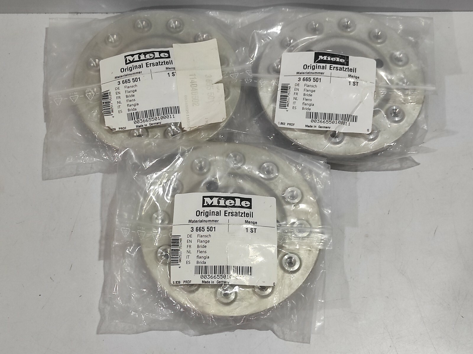 Miele 3 665 501 Flange 3665501 2632043 | eBay