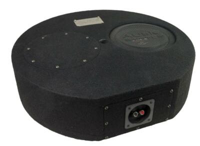 Audio System Subframe R10 FLAT EVO Round Bass Reflex Cabinet Spare Tire R-Series