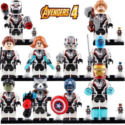Marvel Avengers End Game War Machine Hawkeye Thor Custom Lego Moc Minifigures Ebay