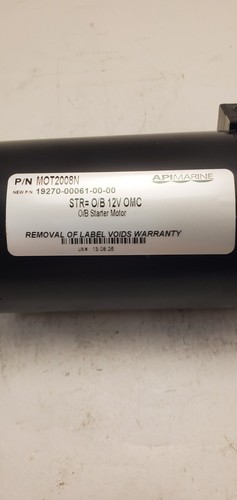 API Marine #MOT2008N Outboard Starter for JohnsonEvinrude OEM# 586287 (579)