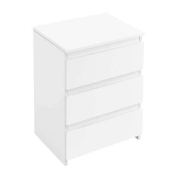 Nachttisch Nachtschrank Boxspringbett Nachtkommode Mit 3 Schubladen Nachtkonsole-image